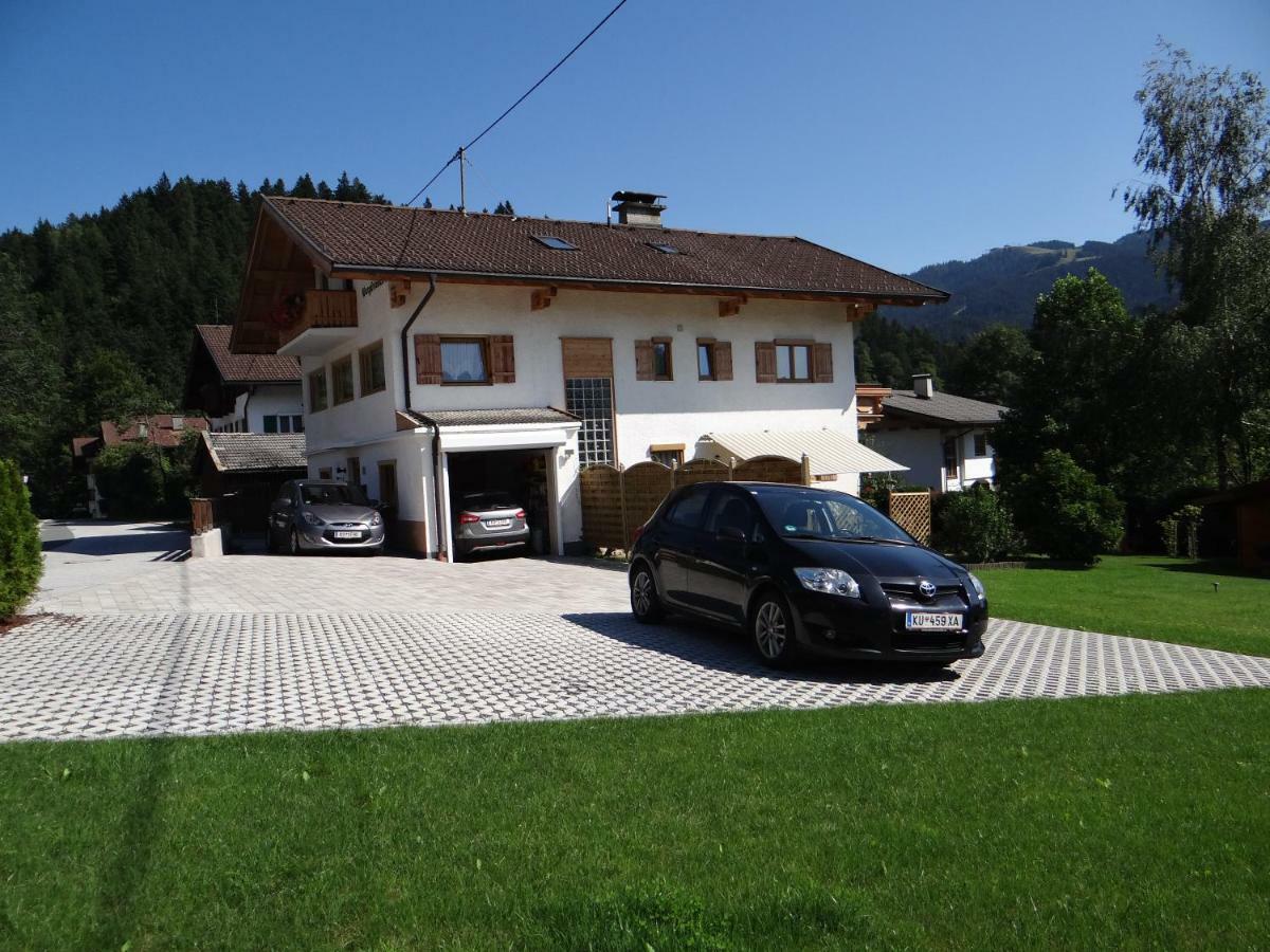 Ferienwohnung Bergfrieden Scheffau am Wilden Kaiser Exterior foto